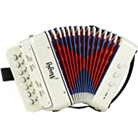 Mugig Acordeón 7 Keys con una Disposición de Teclas como Pianos y Botones Correas de Soporte Juguete de Rhythm Band para…